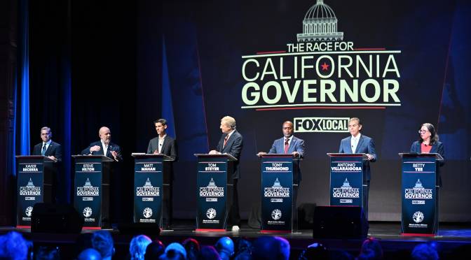 Democratic Division in the California Governor Race